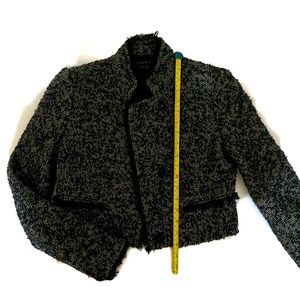 Theory Wool blend Tweed jacket